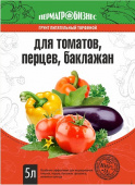 Грунт ПЕРМАГРОБИЗНЕС для томатов и перцев, 5 л