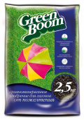 Удобрение GREEN BOOM с микроэлементами от пожелтения газона, 2,5 кг