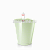 Кашпо Мини-Дельтини 13,светло-зелёное,с системой полива