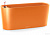 Кашпо Дельта 15 с системой полива оранжевый