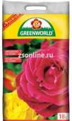Грунт Greenworld для роз и обильно-цветущих растений, 18 л
