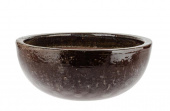 Чаша керамическая Bowl brown reactive, 60x23см 