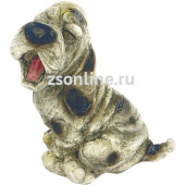 Фигура декоративная Зевающий щенок 18см