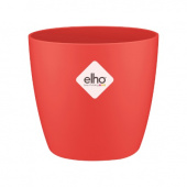 Кашпо пластиковое ELHO красное, d-7 см