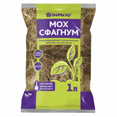Мох сфагнум БиоМастер, 1 л