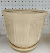 Горшок керамический Модерн №2 d 23 h17 4,3л бежевый (сорт1)