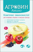 Удобрение Агровин Амино 1 для плодовых, ягодных и овощных культур, 3 мл