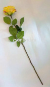 Искусственное растение Роза желтая 71 см