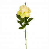 Искусственное растение Пион желтый/фуксия 67см