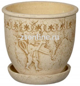 Цветочный горшок шамотный Олимпия №1, 1260