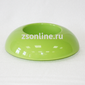 Горшок  пластиковый Икебана круглый зеленый d-10см