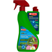 Натуральное инсектицидное средство Bona Forte Спрей + концентрат ОТ ТЛИ, ПАУТИННОГО КЛЕЩА и других 50 видов насек., флакон 750 мл + 250 мл