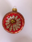 Шар "Фонарик" (красный), 75 мм., в подарочной упаковке