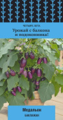 Баклажан Медальон  (сер.Четыре лета) (А) (ЦВ) 5 шт	