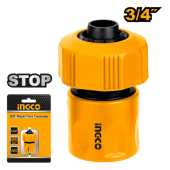 Коннектор INGCO HHCS01341 пластиковый на шланг 3/4"