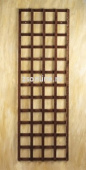 Панель решетчатая,коричневая, 180х30см 07282