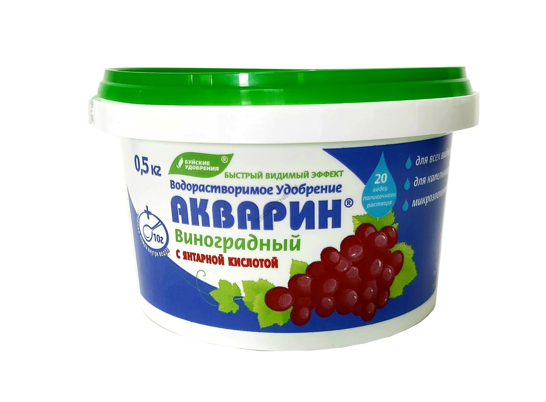 Удобрение Акварин виноградный, 0,5 кг - Зеленая страна - Больше идей для  дома и сада