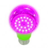 Лампа светодиодная для растений LED-A60-8W/SPSB/E27/CL PLP30GR
