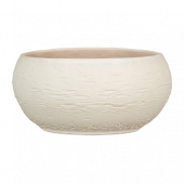 Миска кремовая керамическая Cream Stone, d-24 см