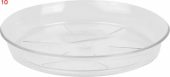Поддон пластиковый прозрачный d-17,5 см