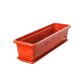 Балконный ящик + подд. 60см, h-15см, 9л терракот