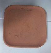 Поддон керамический Квадрат 22,5х22,5см