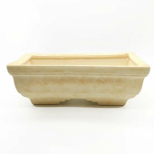 Кашпо керамическое Бонсай №2 d34см h19см бежевый