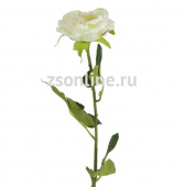 Искусственное растение Роза экстра белая 71 см