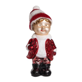 Мальчик в лыжной шапочке (стекло) 6х4,5х13,5 см