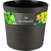 Кашпо "La Decoro" (7,5л) Цв. Трюфель КШ-0692
