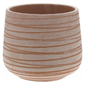 Горшок керамический Vaso Rigato d15; h14,0 см терракот P1815GSR 