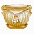 Горшок Venus керамический золото d20хh17см