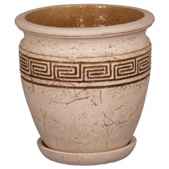 Кашпо шамотное Веста  1460 23х28 см