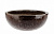 Чаша керамическая Bowl brown reactive, 60x23см 