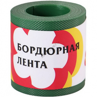Лента бордюрная коричневый 6 м (хаки)