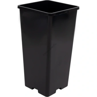 Горшок для рассады 2л 11х11х22 черный арт. А5502чр