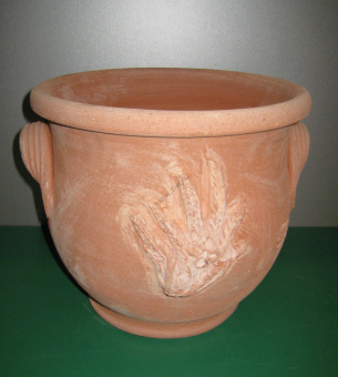Кашпо Vaso Hortus Grano терракот, 30х25 см