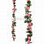 гирлянда Герань,170см, цвет розовый
