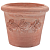 Кашпо теракот VASO TOSCANO LIMONI 40/35см терра 