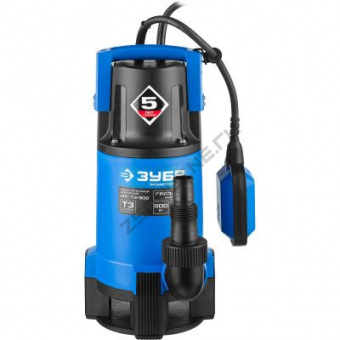 Насос дренажный ЗУБР ПРОФИ НПГ-Т3-900 для грязной воды