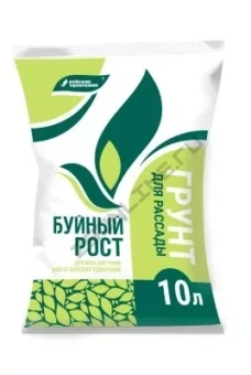 Грунт для рассады "Буйный рост" 10л