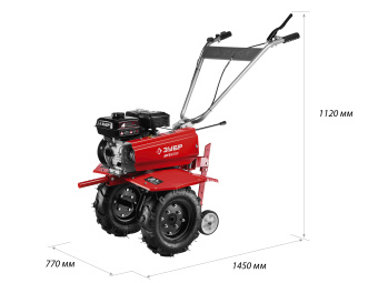 Мотоблок ЗУБР бензиновый МТБ-300 2
