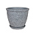 Кашпо керамическое  Серый камень № 7 d32см h28см 18л 