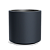 Кашпо HEOS d47,h45см 31/72л антрацит (anthracite) с вкладышем DBHER470-S433