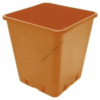 Горшок для рассады 0,5л 9х9х9,5 терракт.арт. А5501тр