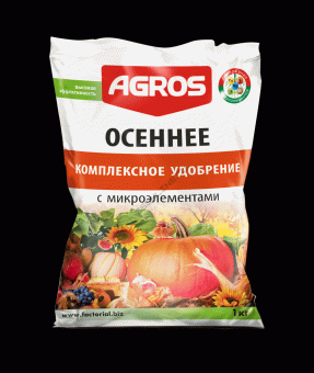 Удобрение Осеннее комплекс с микроэлем. 1кг 