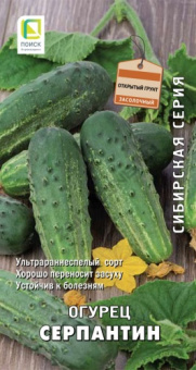 Огурец Серпантин (сиб. серия)