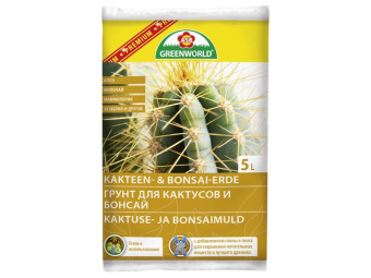 Грунт для кактусов и бонсай