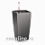 Кашпо Макси-Куби 14,антрацитовый металлик,с системой полива