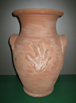 Ваза Orcetto Hortus Grano 24х43 см терракот